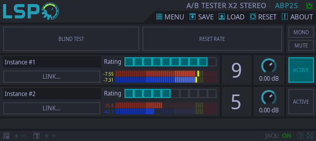 A/B Prüfer x2 Stereo