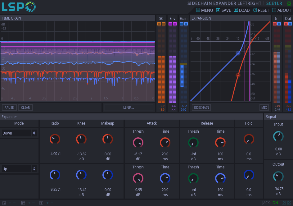 Sidechain-Expander LeftRight