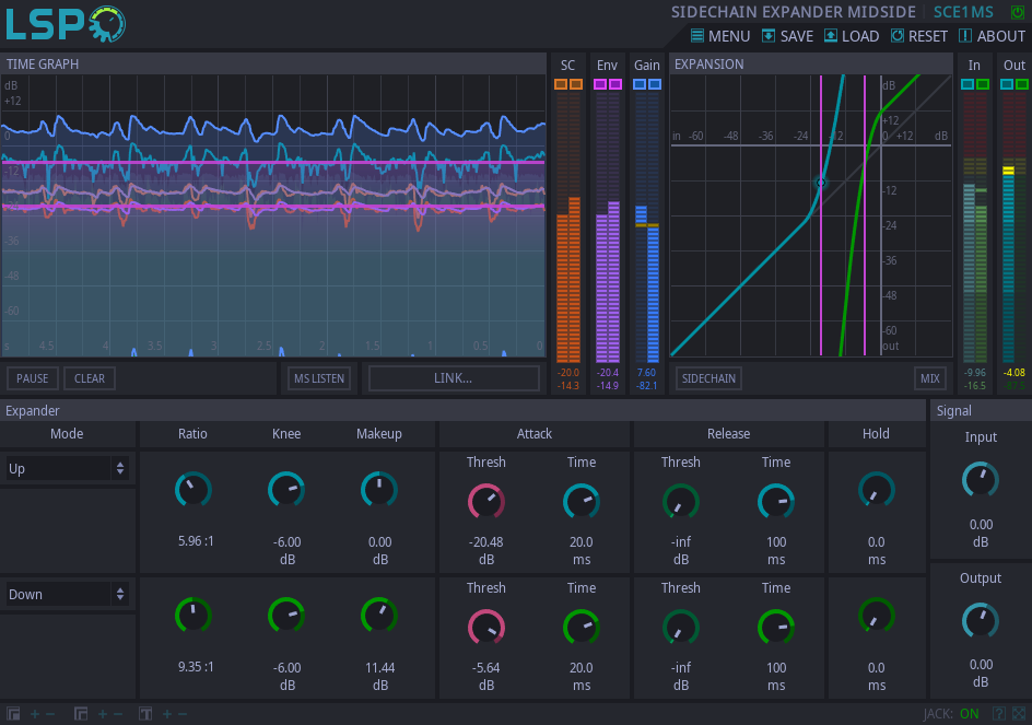 Sidechain-Expander MidSide